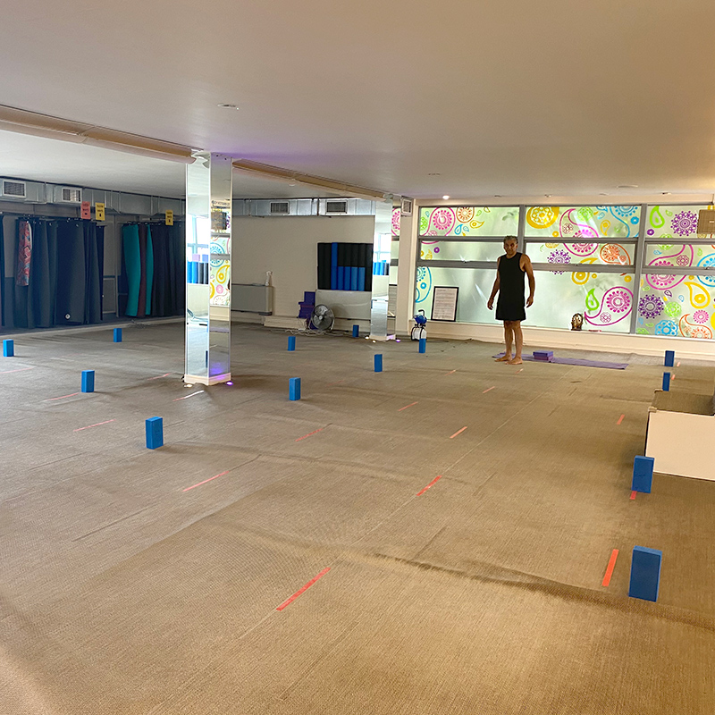 Raj Socially Distanced